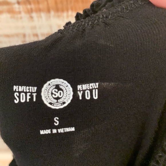 Perfectly Soft Perfectly You Black off shoulder - Picture 3 of 3